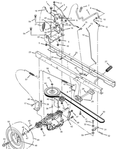 Part Location Diagram of 31P677-0124-B1 Briggs and Stratton Engine, 19.5hp